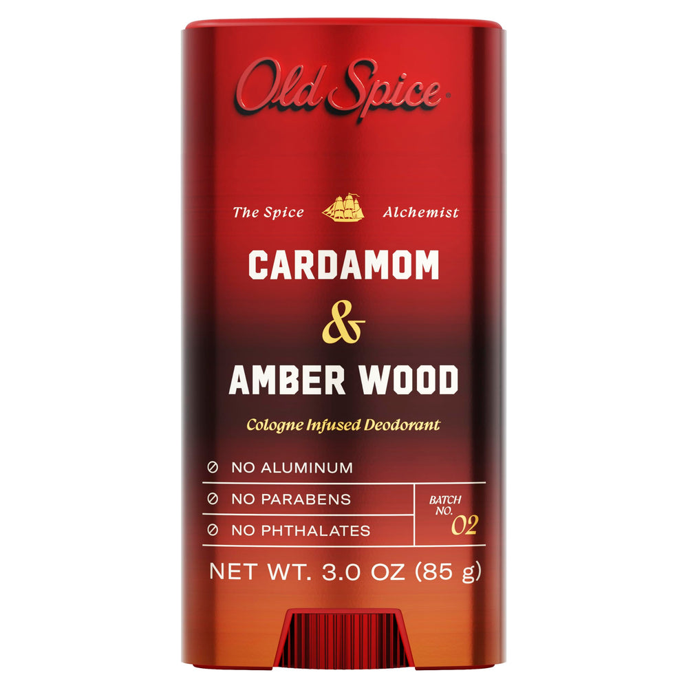 Old Spice Spice Alchemist Desodorante con cardamomo y ámbar, aroma duradero para todo el día