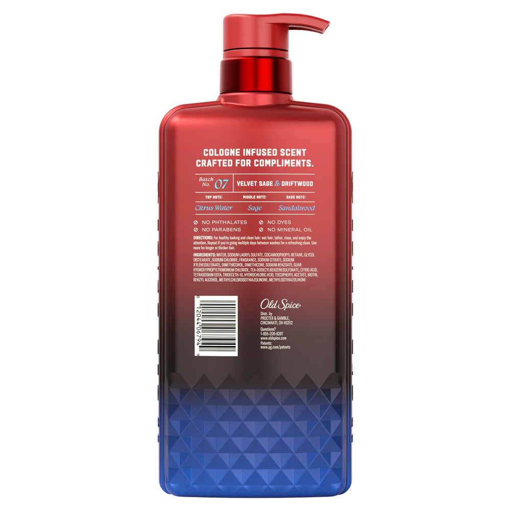 Ritual diario de ducha con aroma profesional de Old Spice Spice Alchemist