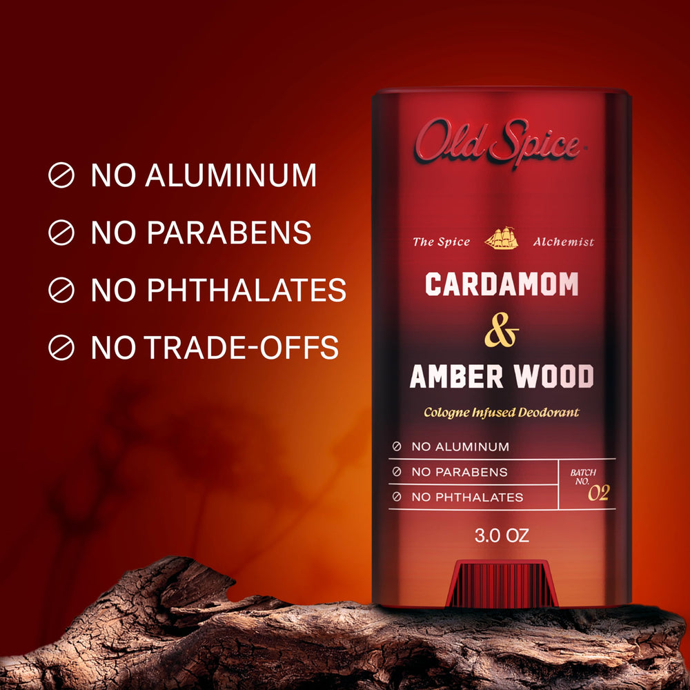 Etiqueta de lujo del diseño Spice Alchemist de Old Spice