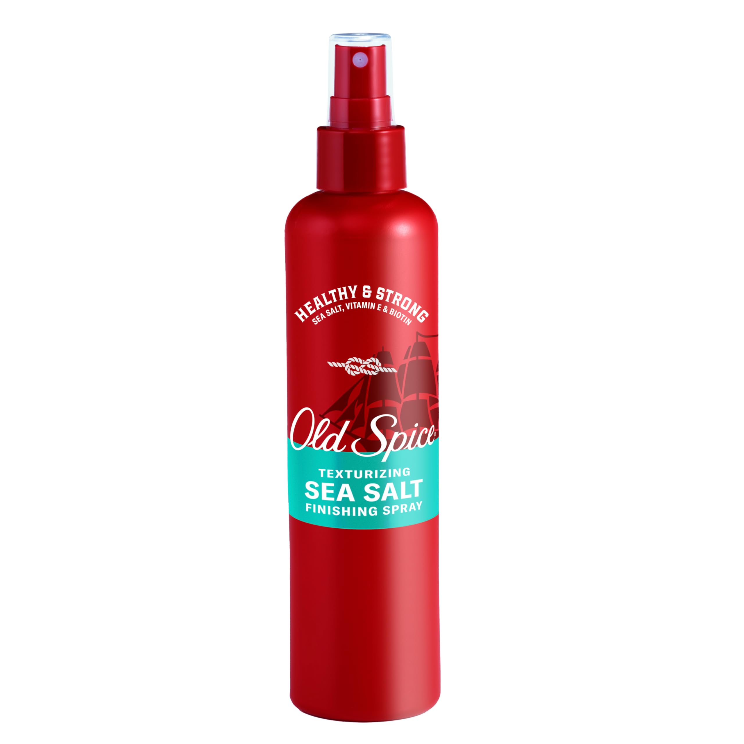 Old Spice Spray texturizante de sal marina: botella con estilo natural y acabado medio