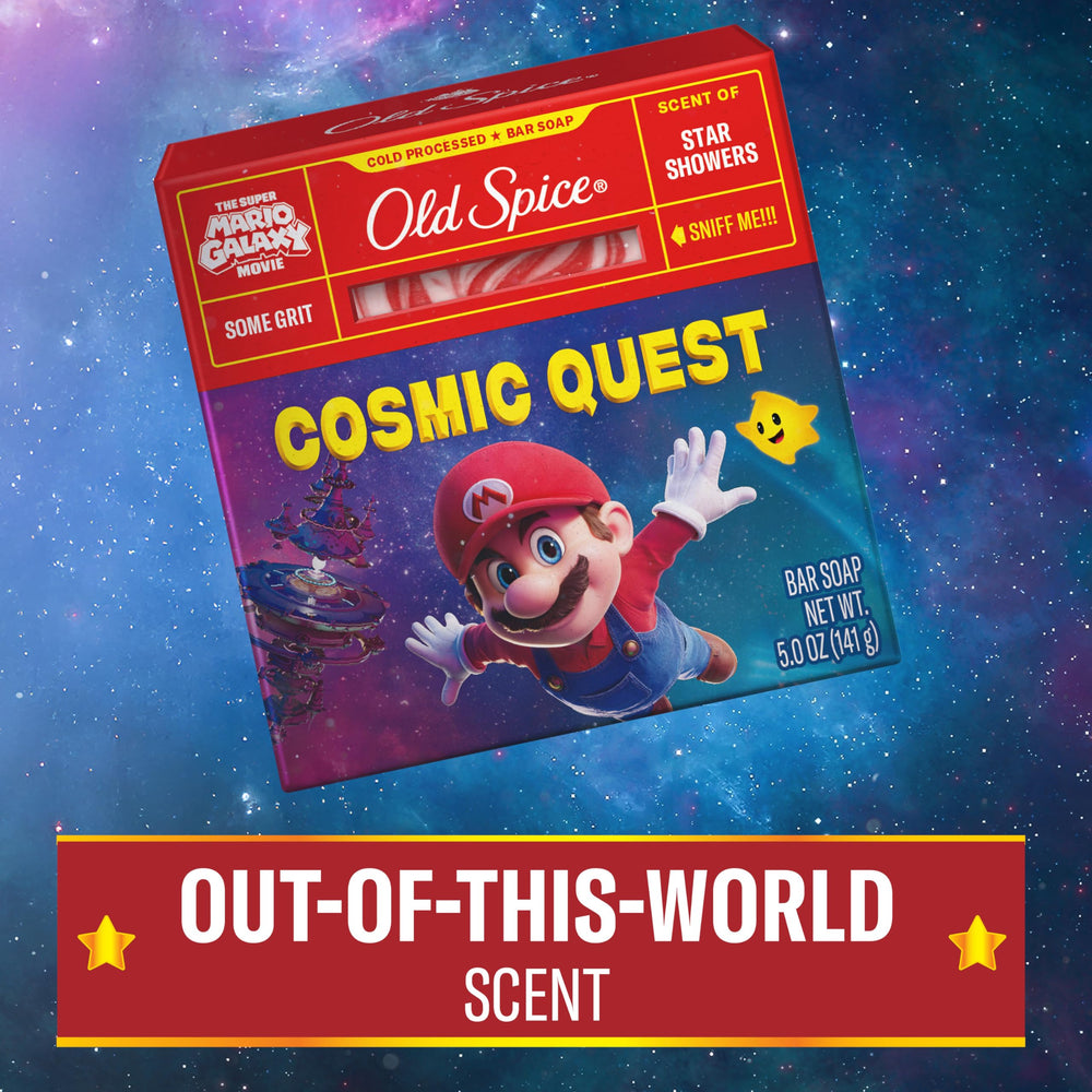 Old Spice sulfate-free label on soap packaging