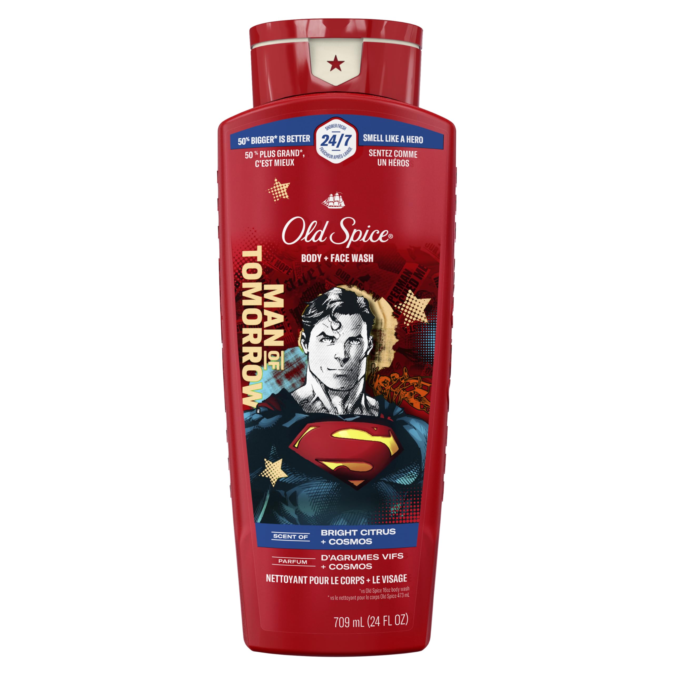Old Spice Superman: caja edición limitada, ideal para regalo y colección.
