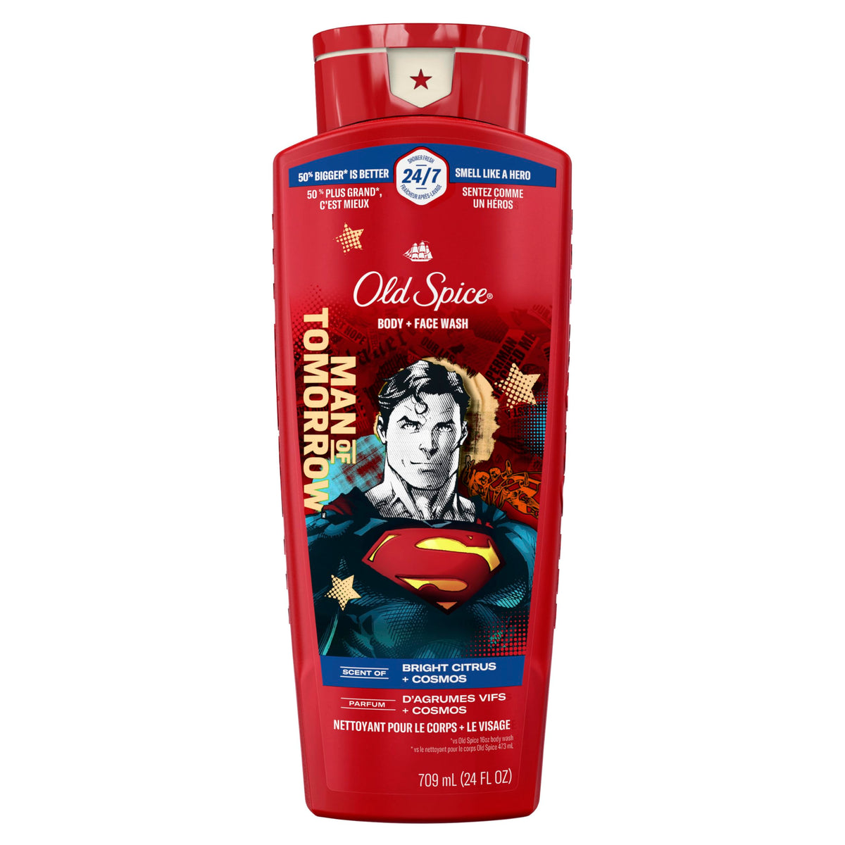 Old Spice Superman: caja edición limitada, ideal para regalo y colección.