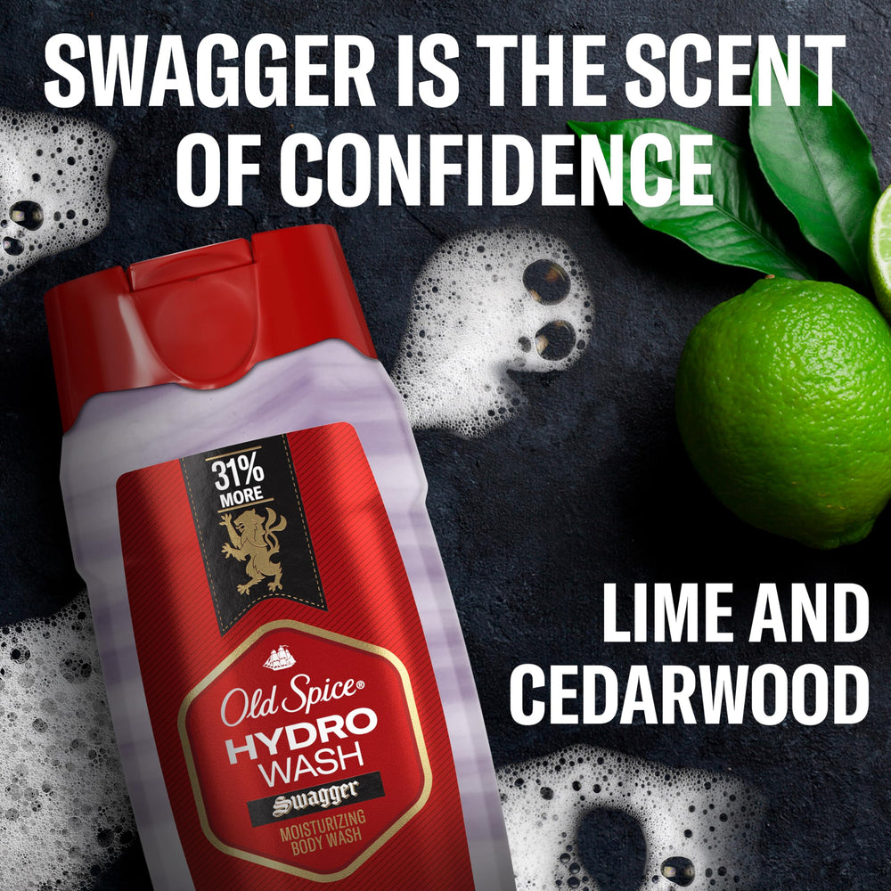 Aroma Swagger de Old Spice que permanece tras la ducha