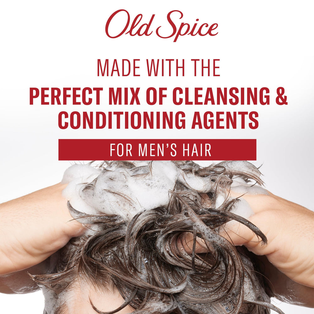 Old Spice Swagger cabello hidratado y con aspecto más lleno.