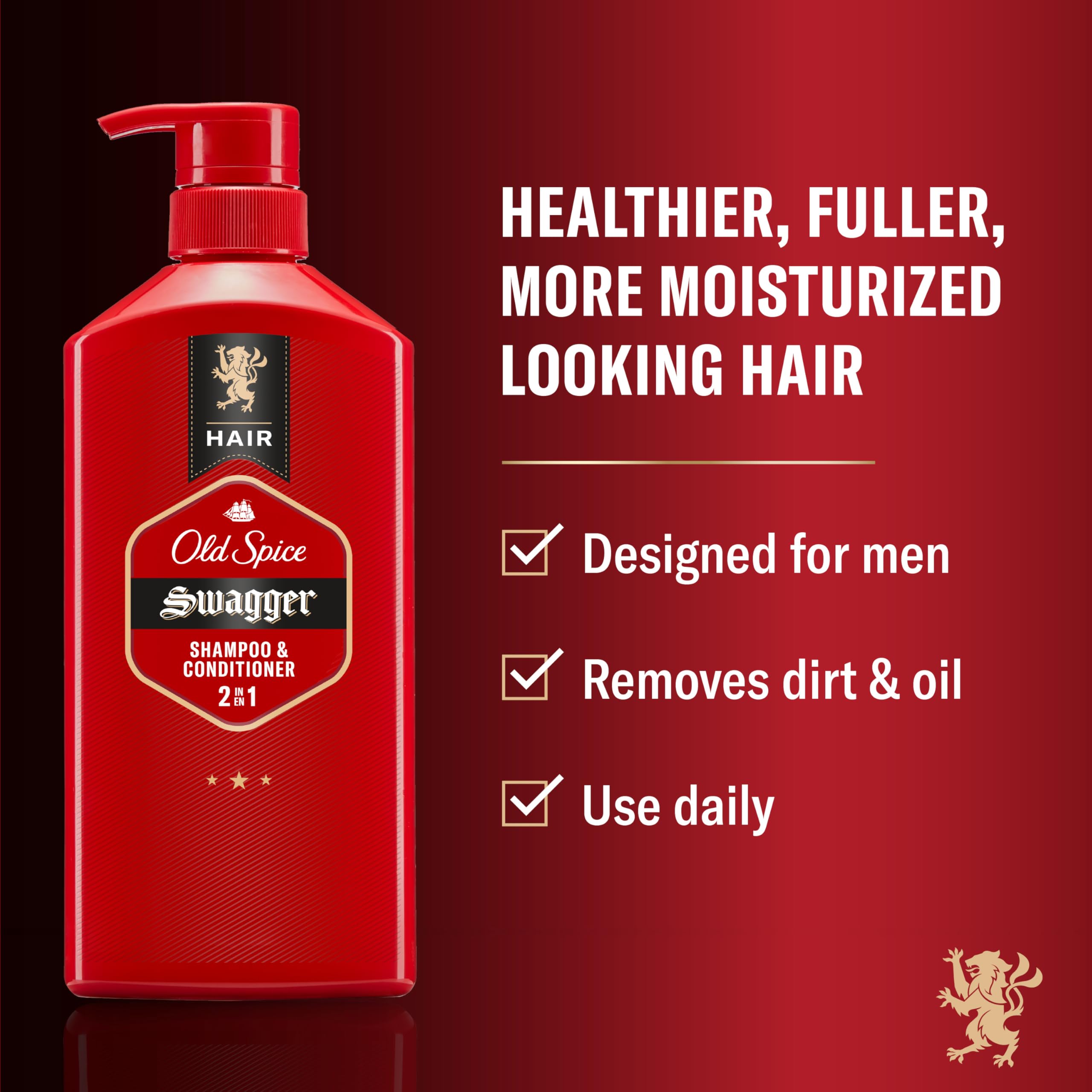Old Spice Swagger cedarwood lime bottle highlights a refreshing grooming routine.