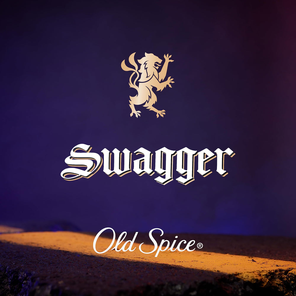 Old Spice Swagger libre de aluminio, cuidado de la piel y comodidad.