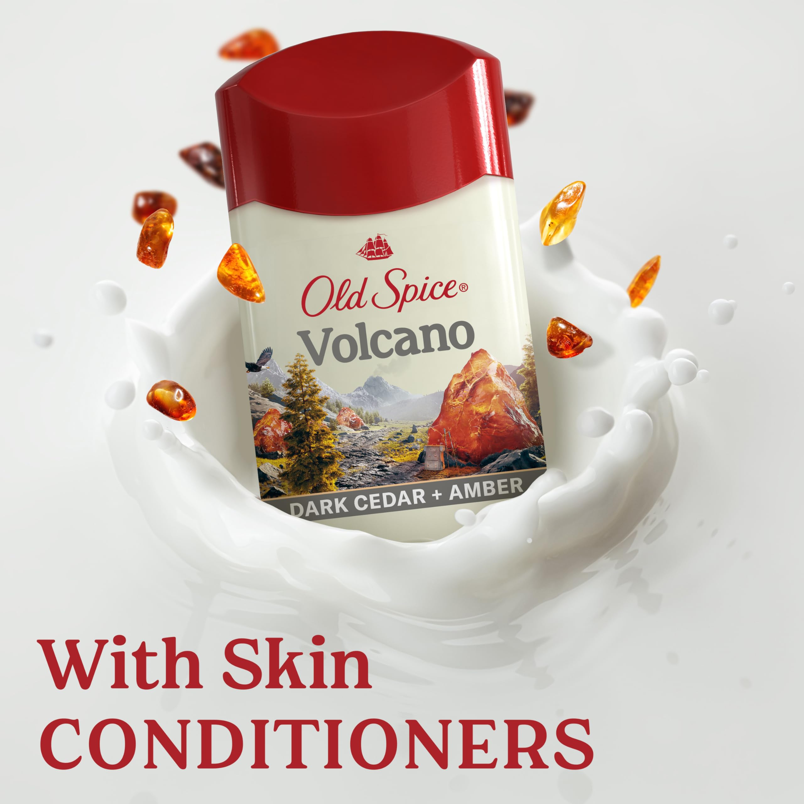 Old Spice Swagger travel-size bottle label on bright background for on-the-go freshness.