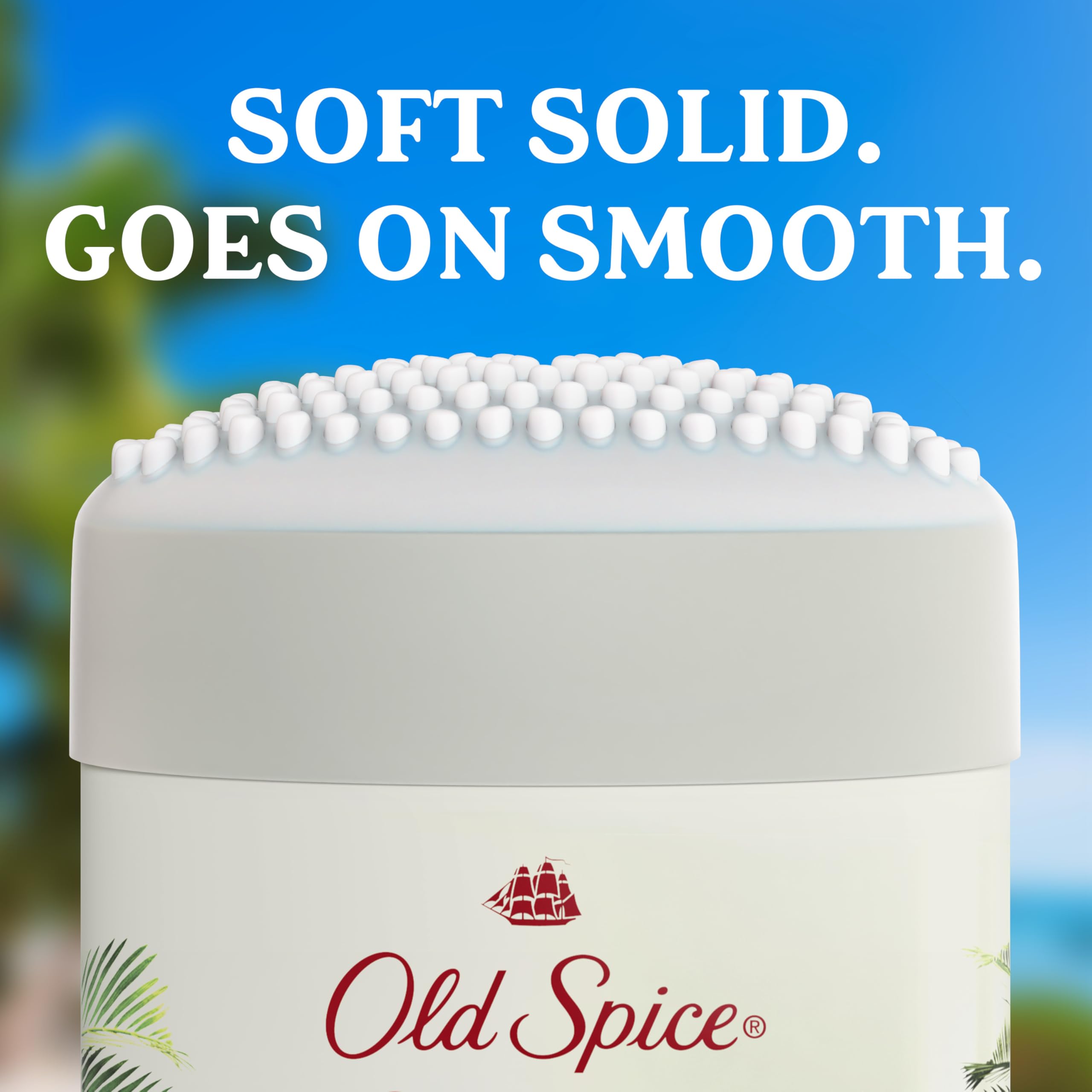 Old Spice Sweat Defense 24-7 protection graphic highlights enduring sweat defense.