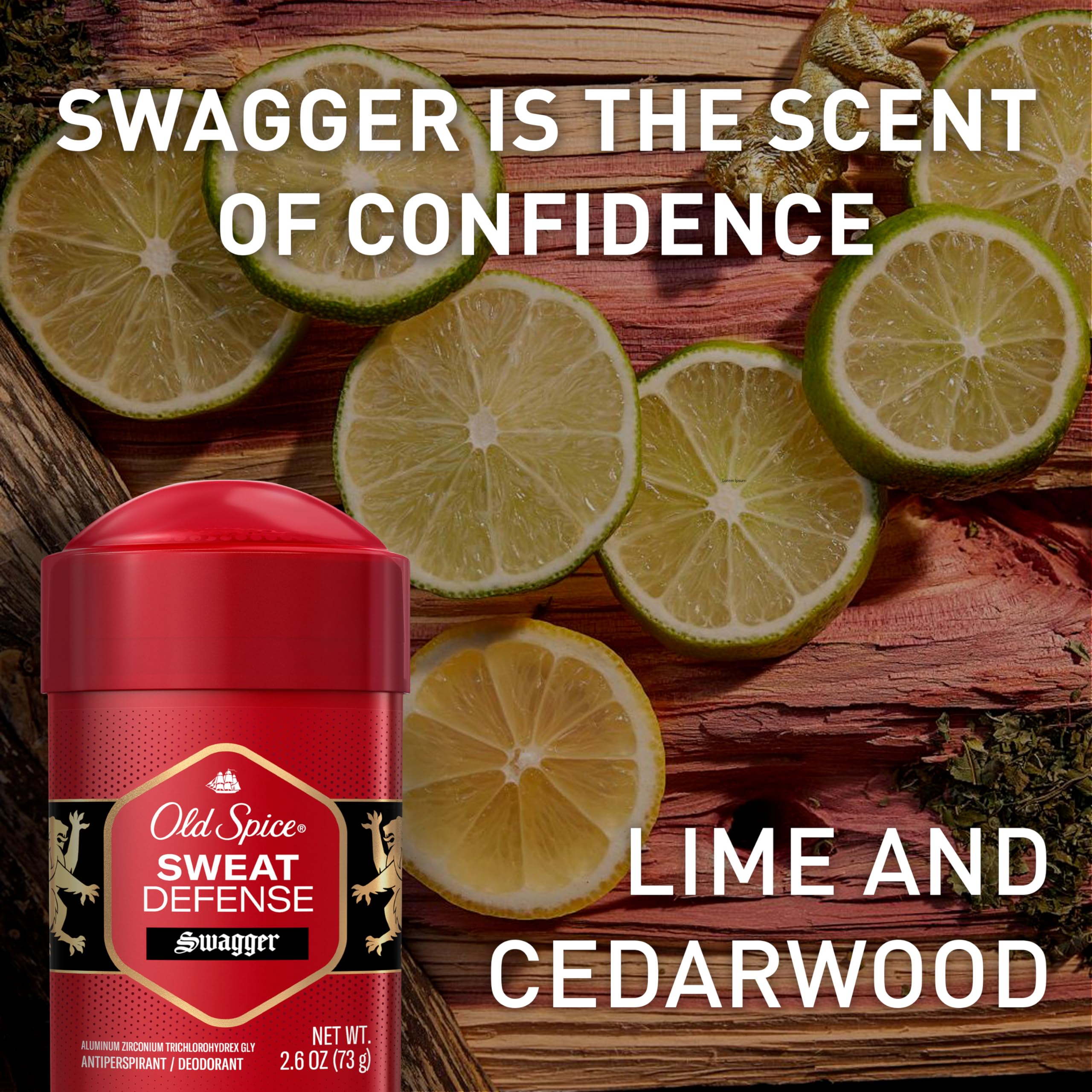 Old Spice Sweat Defense, protección de 24 horas para jornadas largas.