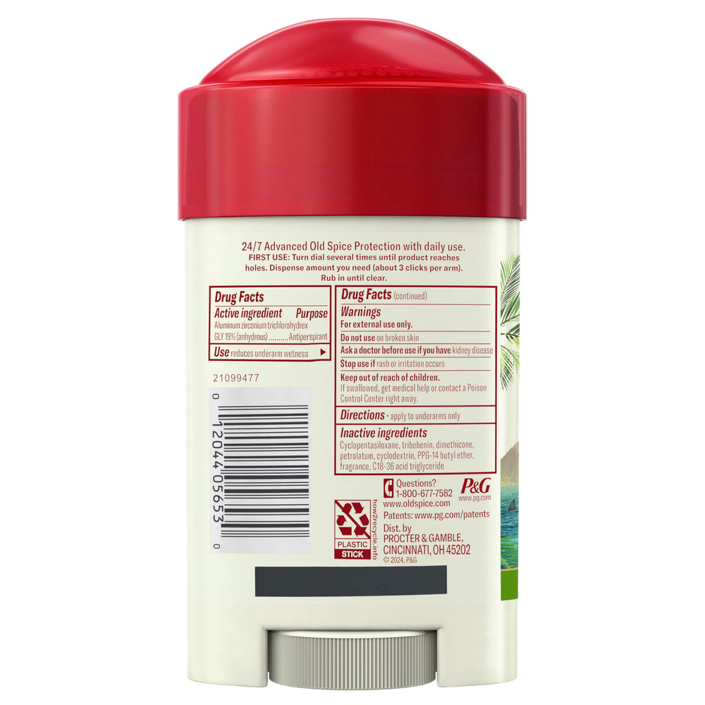 Old Spice Sweat Defense delivers day-long dryness and lasting fragrance.