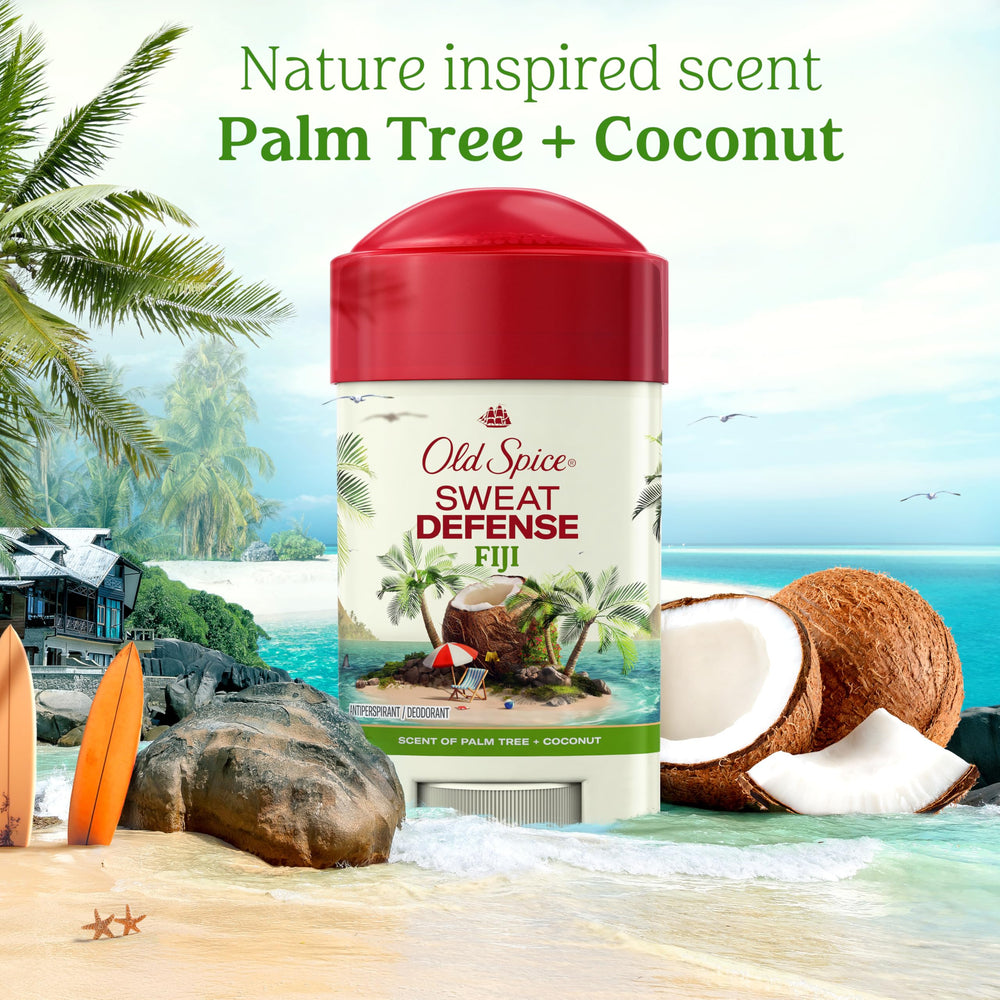 Old Spice Sweat Defense soft solid glide provides a smooth, comfortable application.