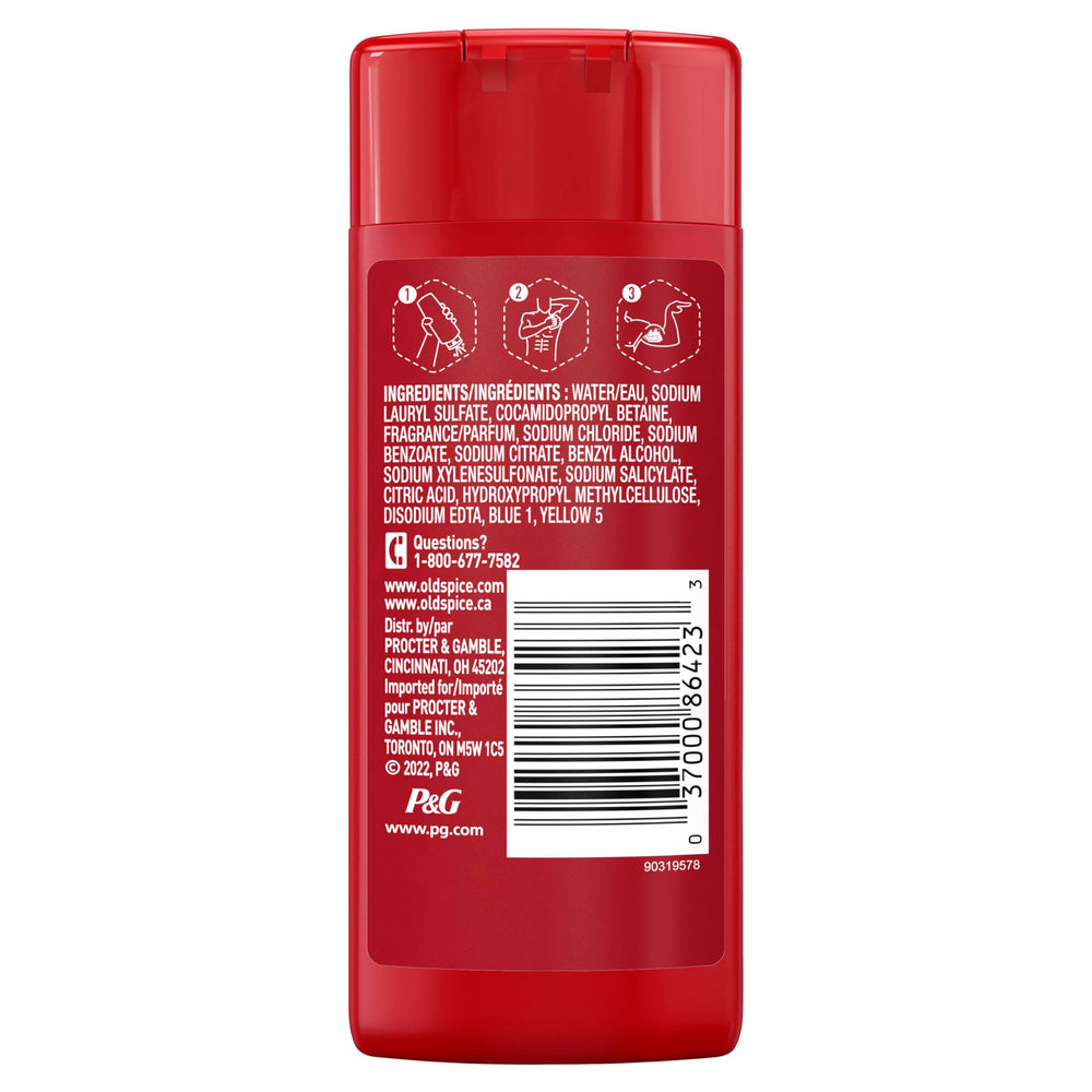 Old Spice Timber deodorant long-lasting protection without aluminum image.