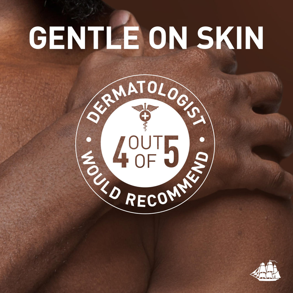 Old Spice Total Body Fiji, fórmula sin aluminio cuidando la piel con suavidad.