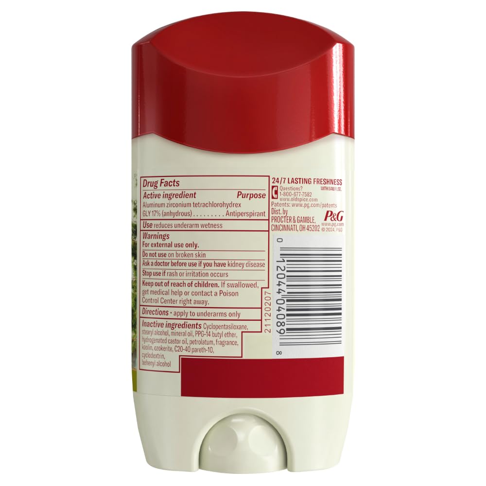 Compact Old Spice Dry Feel packaging ideal for travel and on-the-go