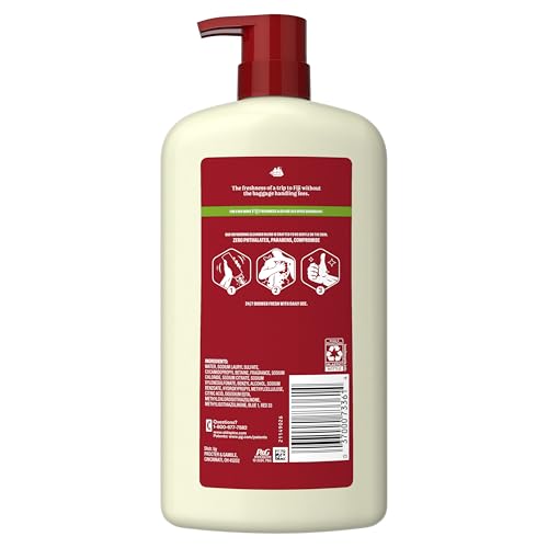 Old Spice ultimate men body-wash scent close-up promoting clean confidence