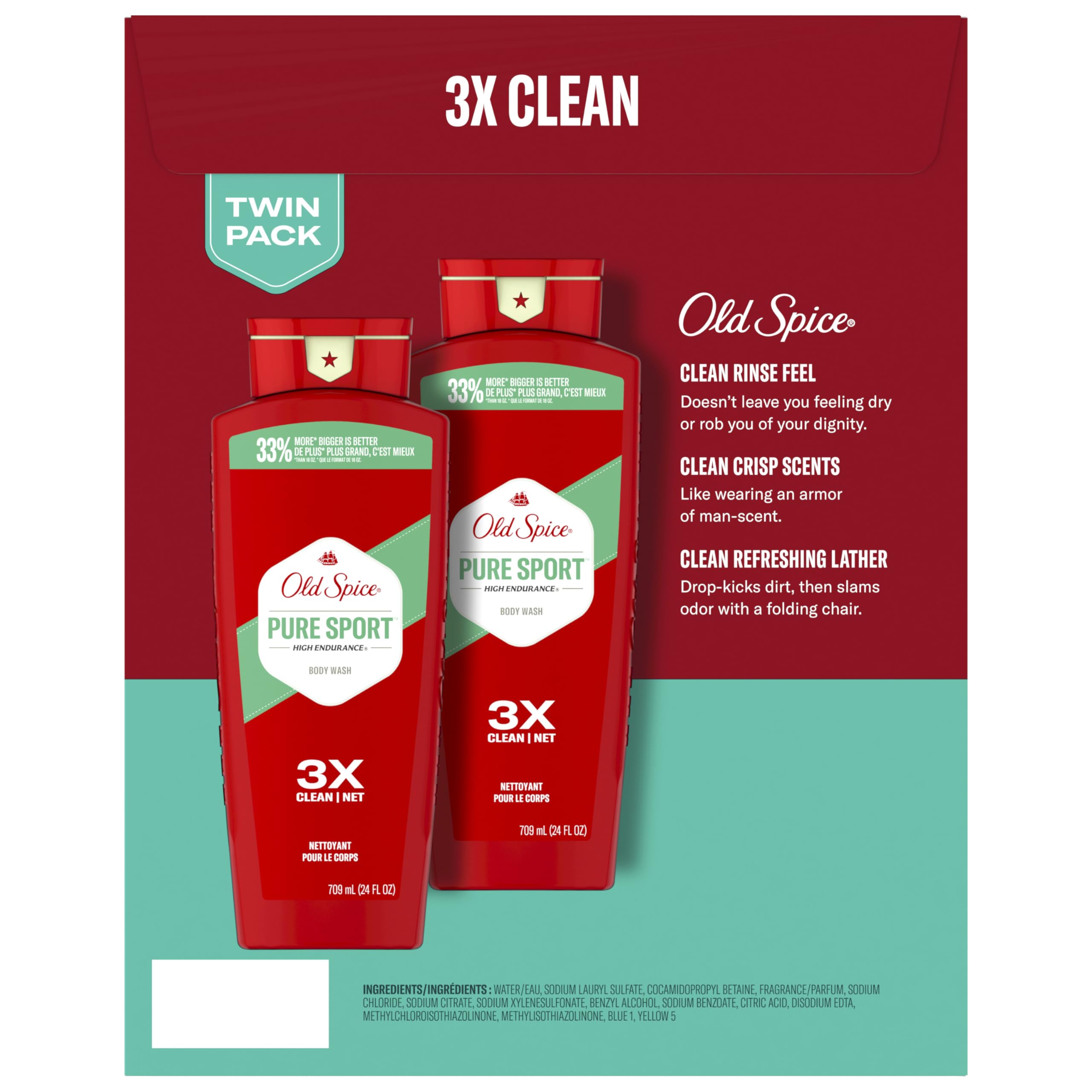 Old Spice uso-diario-hombre, sensación de frescura que dura todo el día.