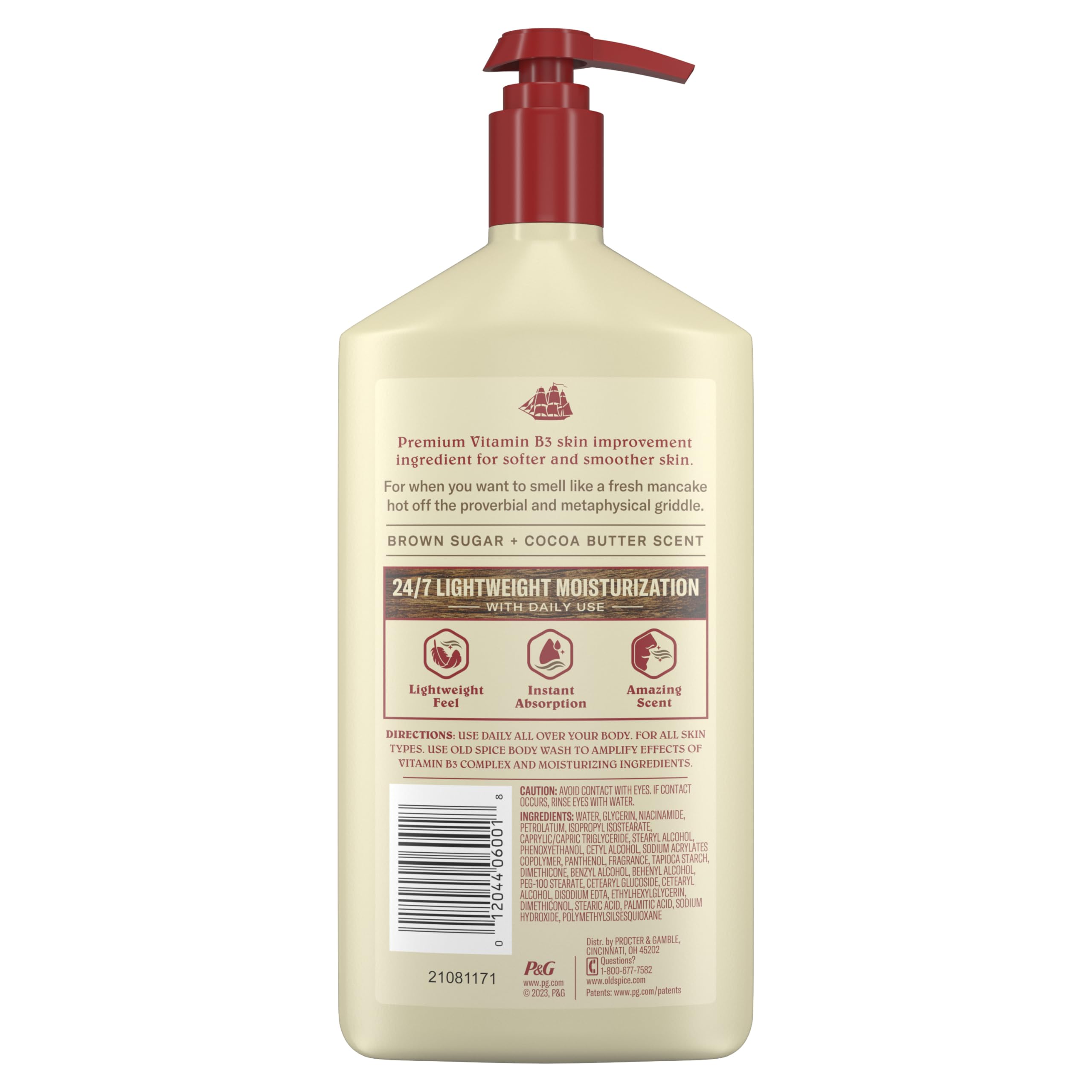 Uso diario de Old Spice como parte de la rutina de ducha.