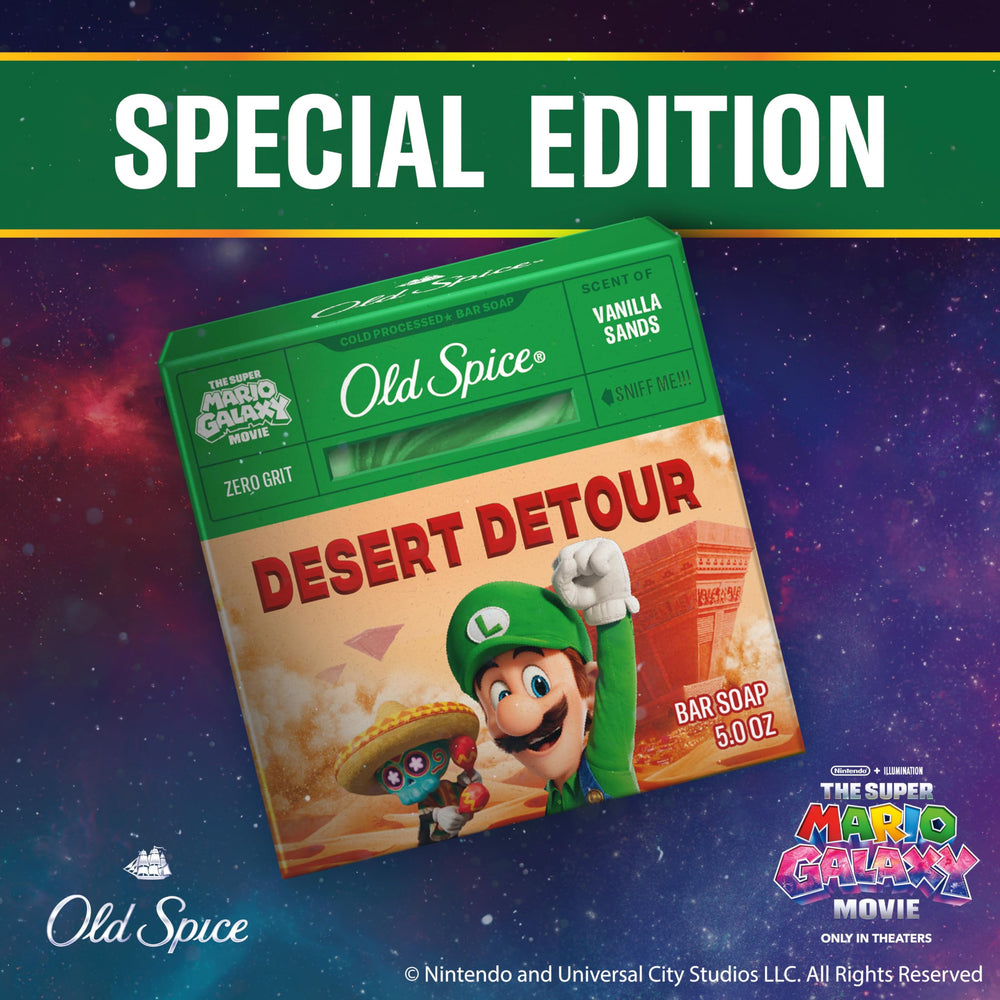 Old Spice Vanilla Sands scent with warm vanilla and cream notes