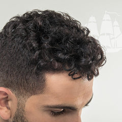 Old Spice Wavy Curly Leave-In Bottle for ongoing moisture and easy styling