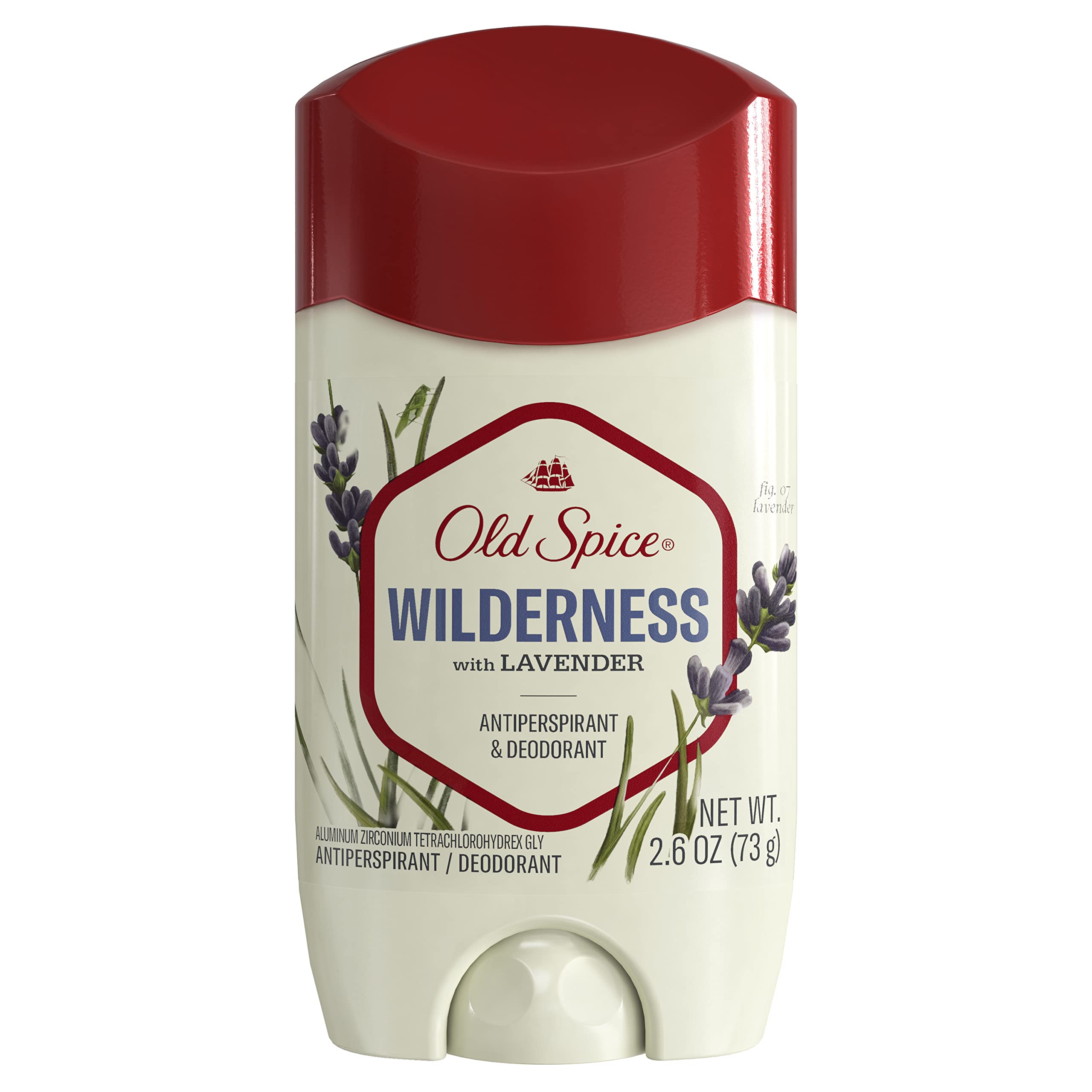 Old Spice Wilderness Lavanda: barra invisible para uso diario sin dejar manchas