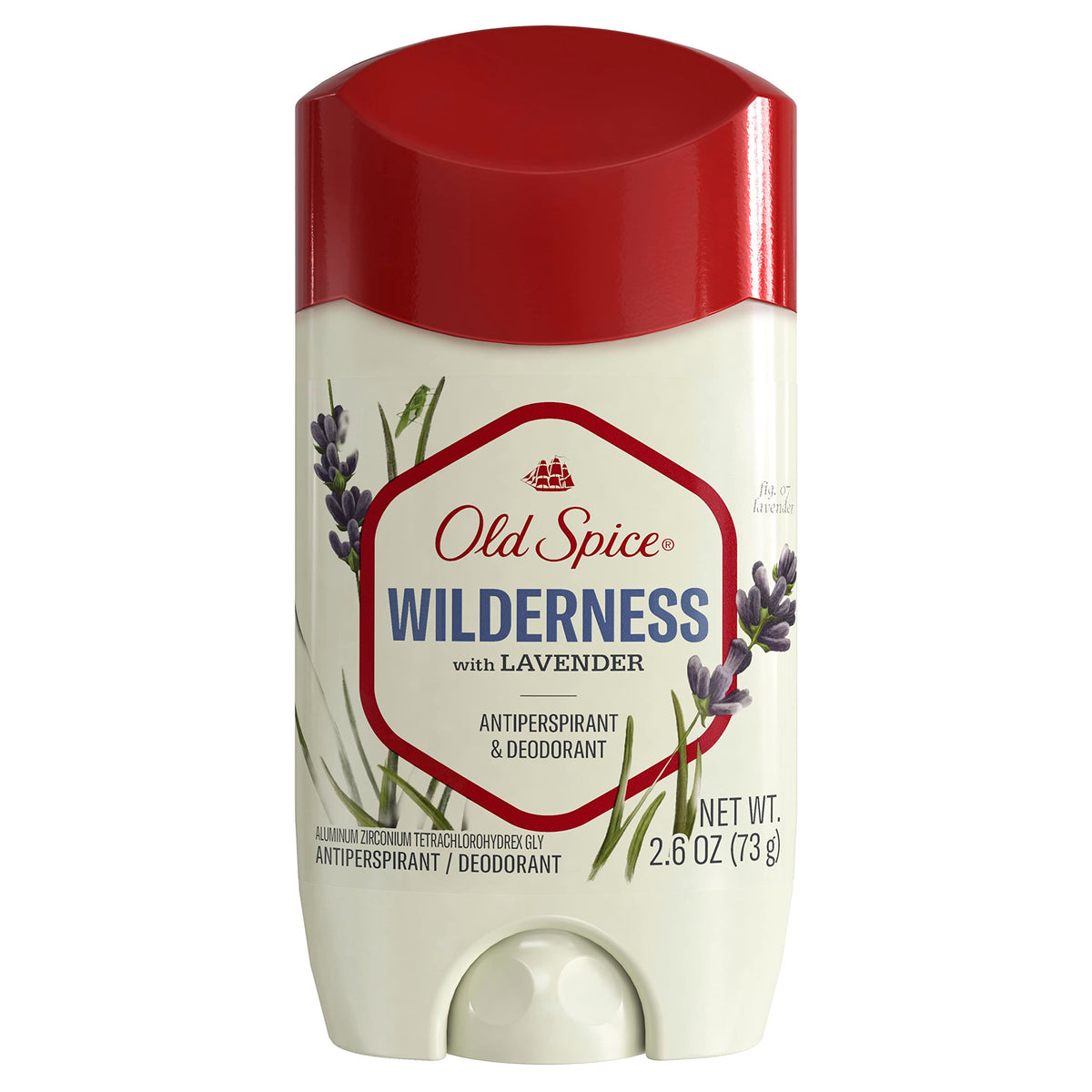 Old Spice Wilderness Lavanda: barra invisible para uso diario sin dejar manchas