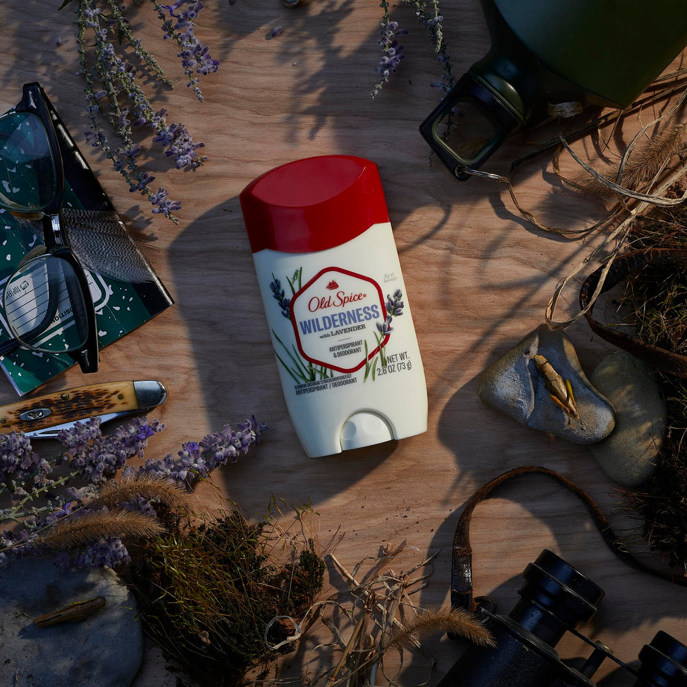 Old Spice Wilderness Lavanda: fragancia de lavanda de larga duración