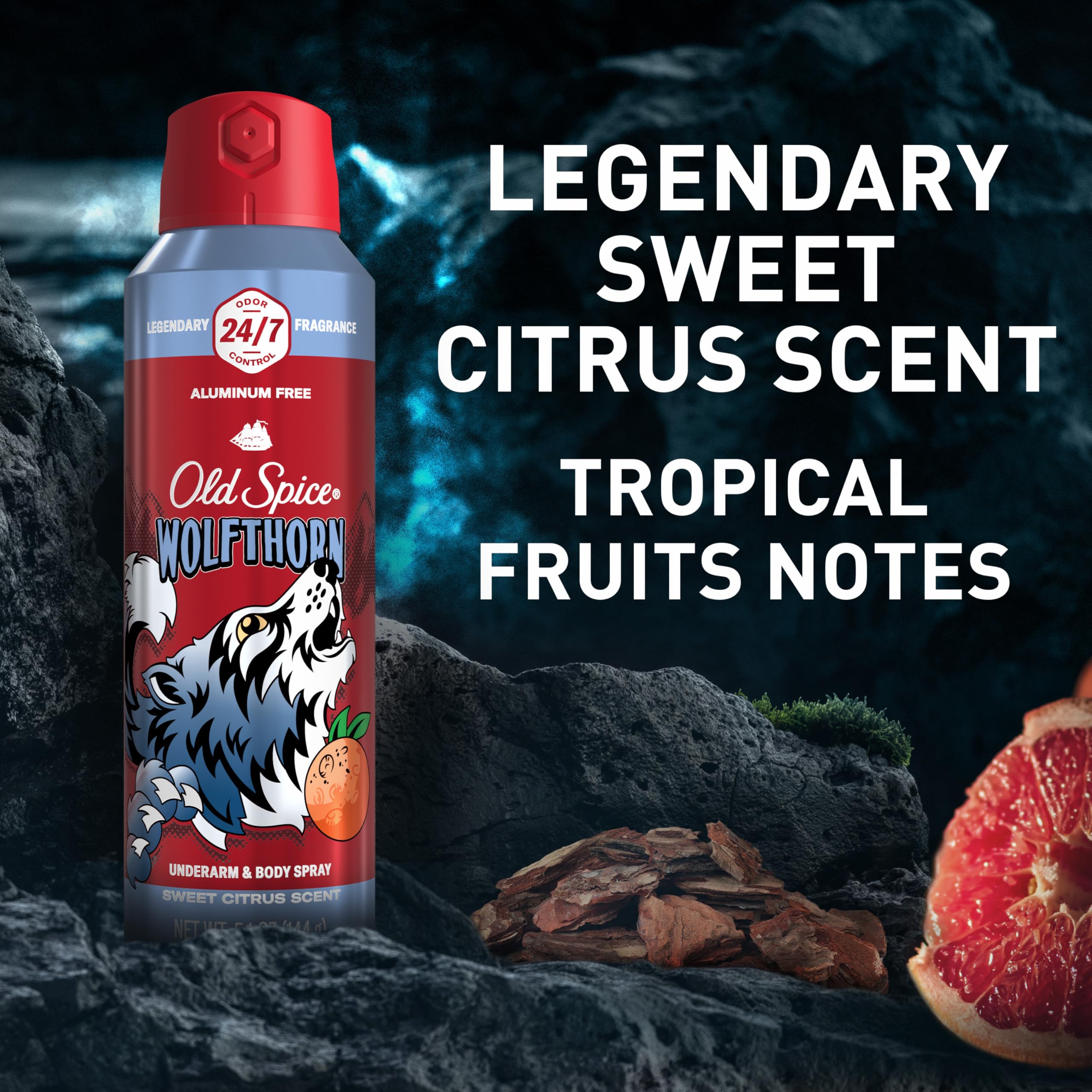 Old Spice Wolfthorn on-the-go pack ready for gym or travel refresh.