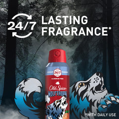 Old Spice Wolfthorn 3-pack packaging shows value and convenience.