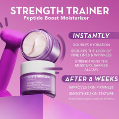 Morning and evening use with Ole Henriksen Strength Trainer for daily hydration.