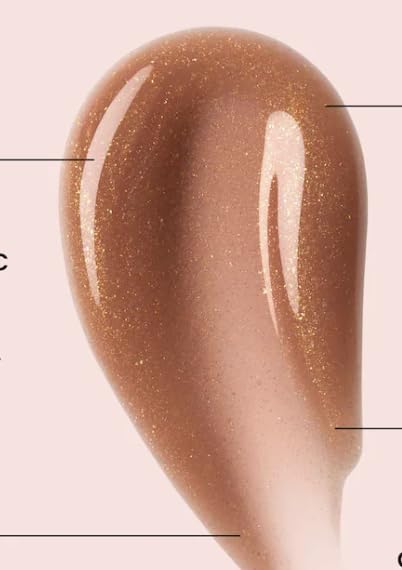 Ole Henriksen Pout Preserve Lip Treatment Creme Brulee Glimmer close-up texture showing nourishing lip care