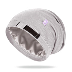 Bonete OLESILK de seda morera, frontal, para dormir sin enredos y cabello suave