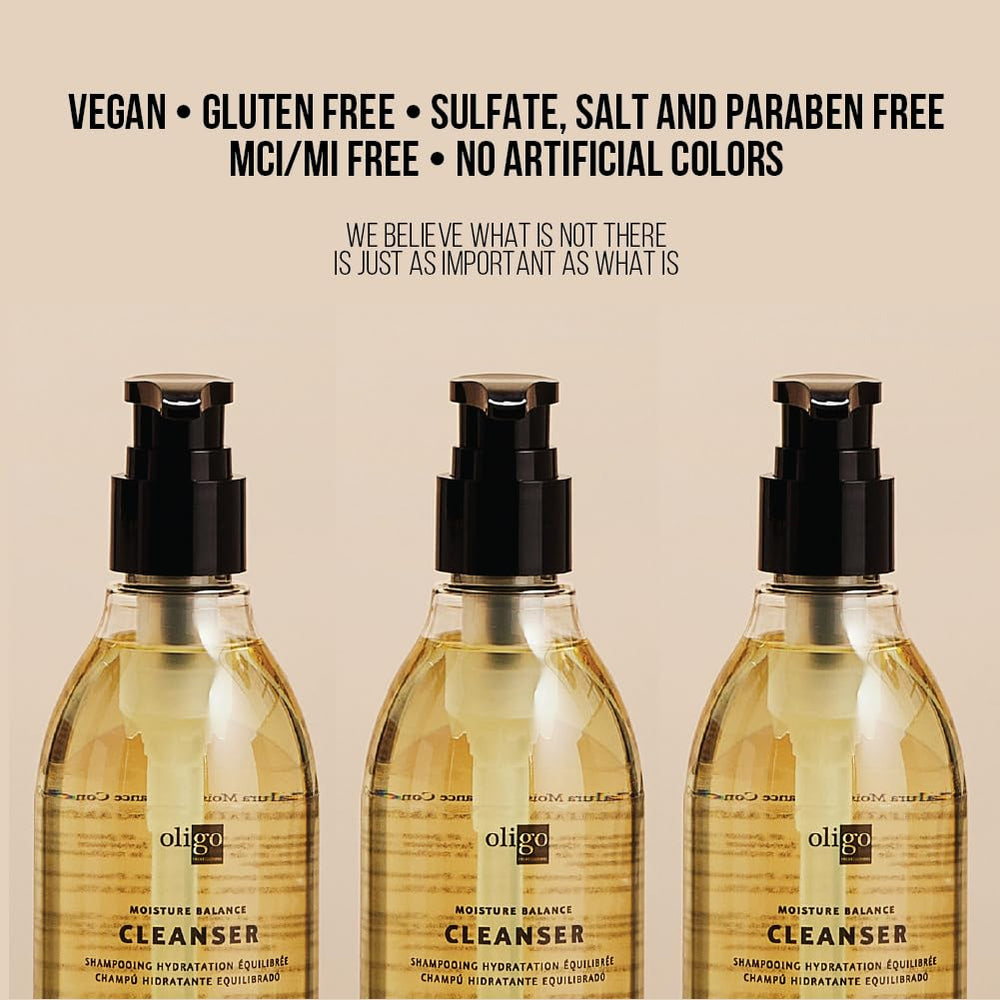Osmosis Complex technology balances moisture and natural shine in Calura shampoo