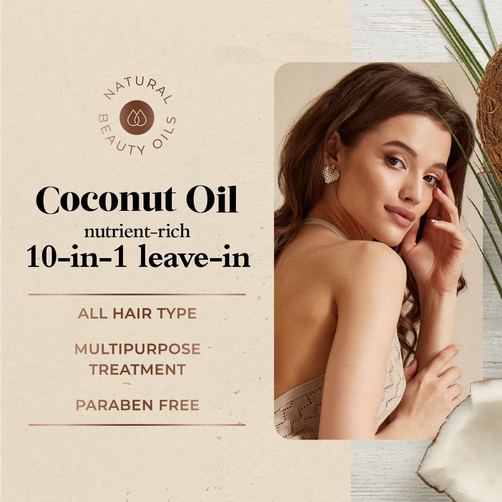 Oliology Aerosol de Aceite de Coco: ingredientes botánicos para cabello nutrido