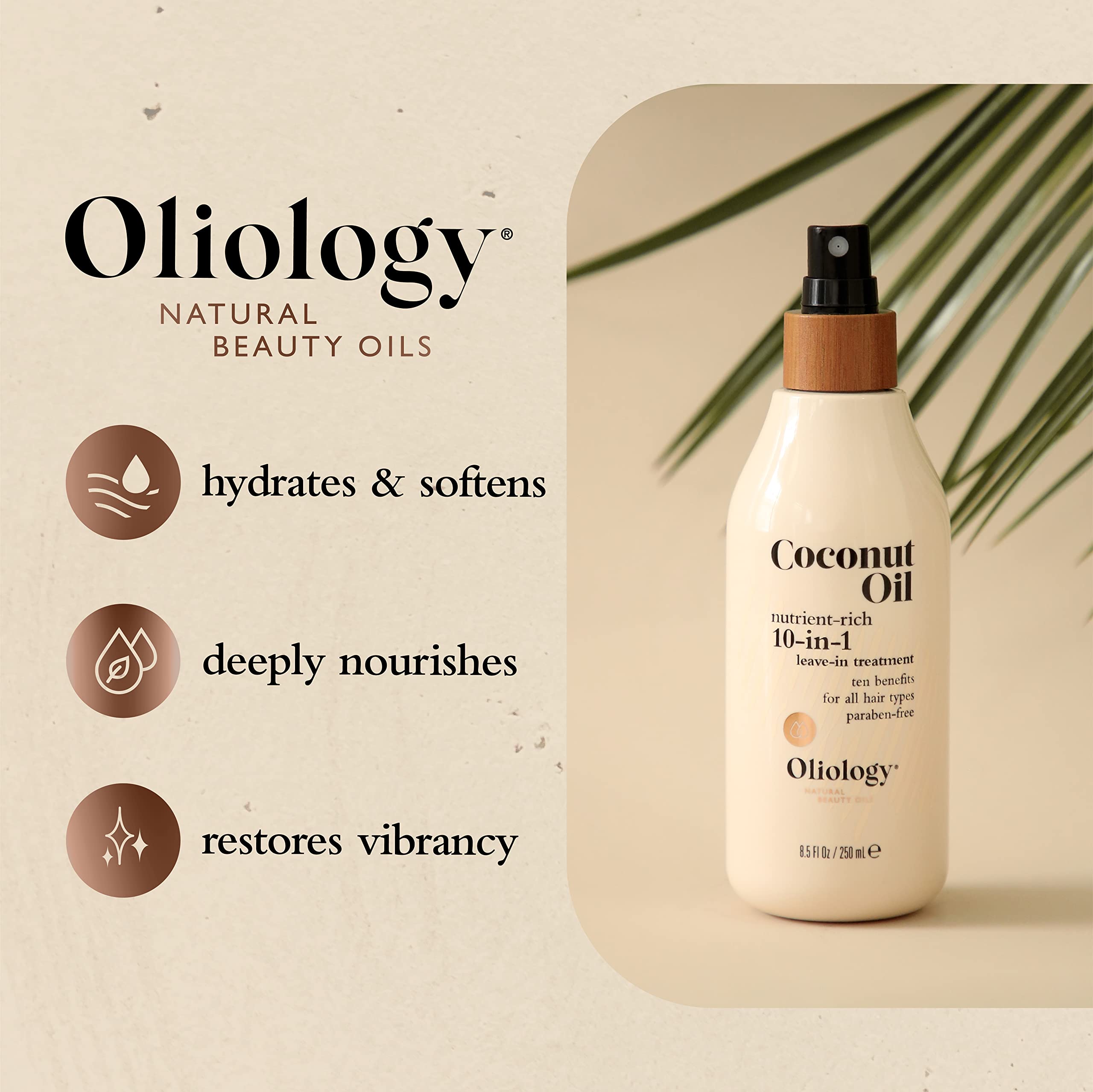 Oliology Aerosol de Aceite de Coco: textura sedosa tras el uso