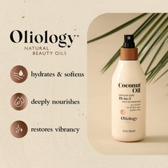 Oliology Aerosol de Aceite de Coco: textura sedosa tras el uso