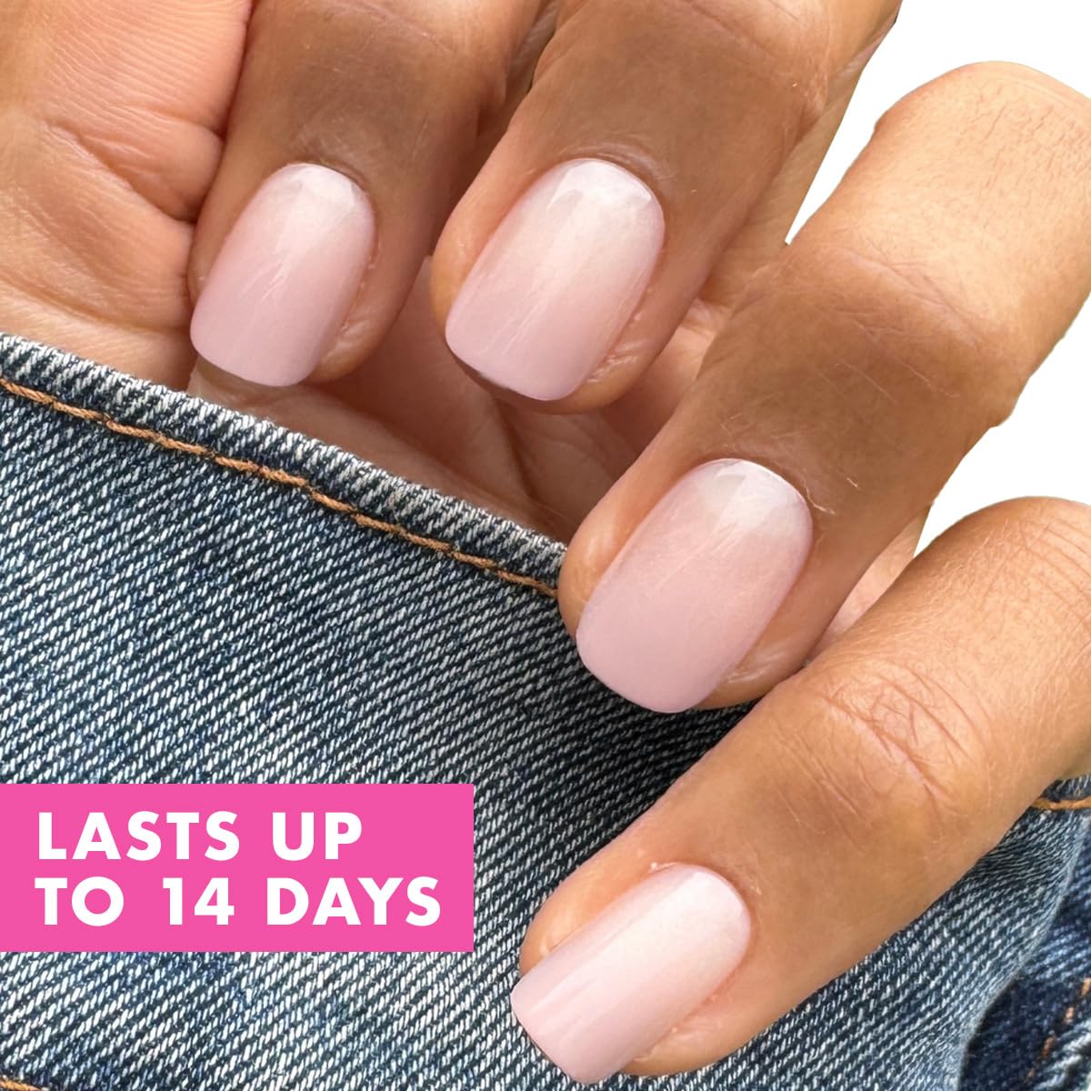 Olive and June 42 nails shown in 21 sizes kit for best fit.