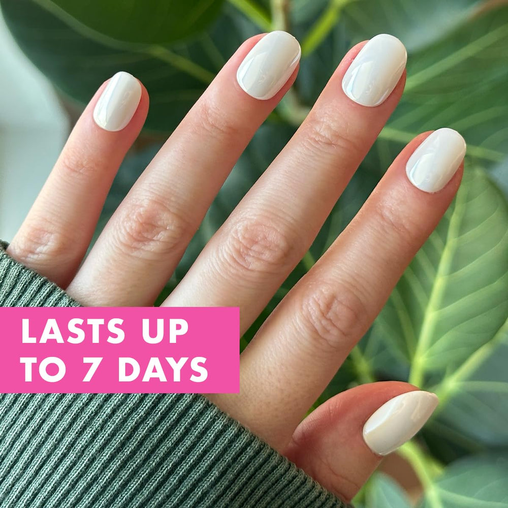 Olive & June no-glue application for mess-free, quick manicure