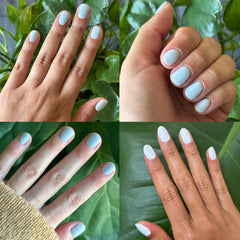 Olive & June Gel Polish capa segunda para acabado perfecto y sin brochazos.