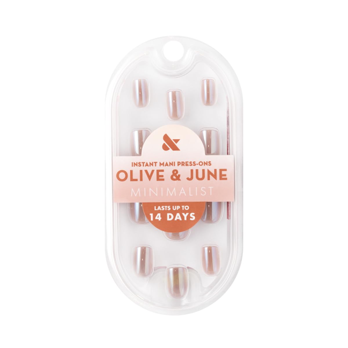 Olive & June Instant Mani 21 sizes chart helps a natural, custom-feel mani.