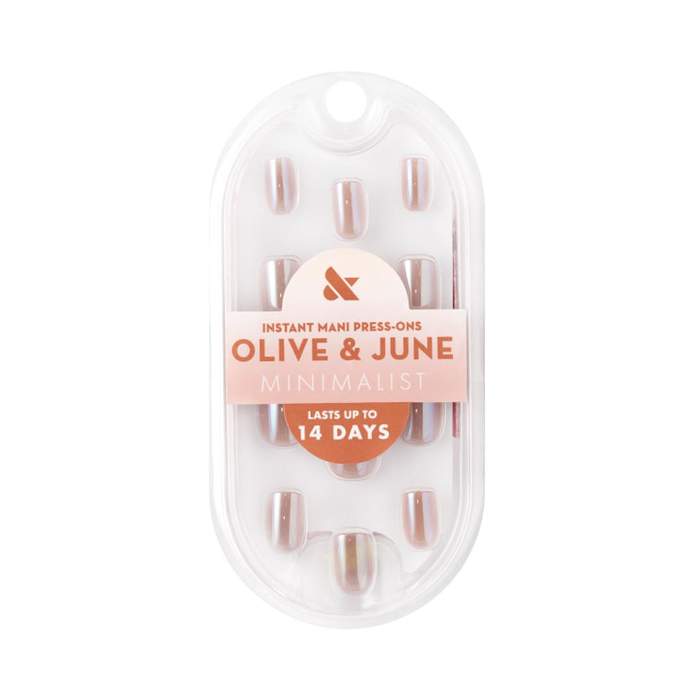 Olive & June Instant Mani 21 sizes chart helps a natural, custom-feel mani.