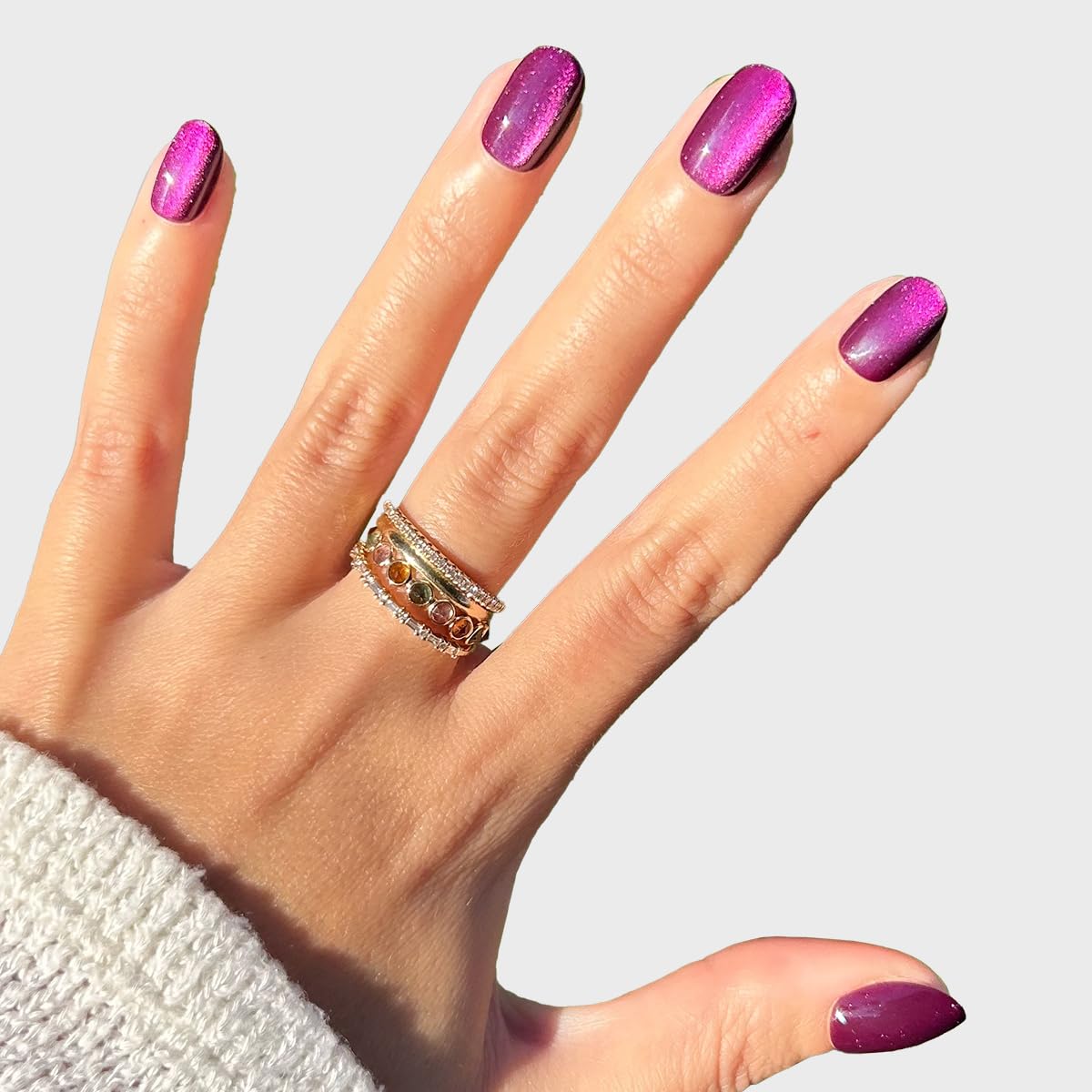 Olive & June Instant Mani kit completo para uñas con aspecto natural.