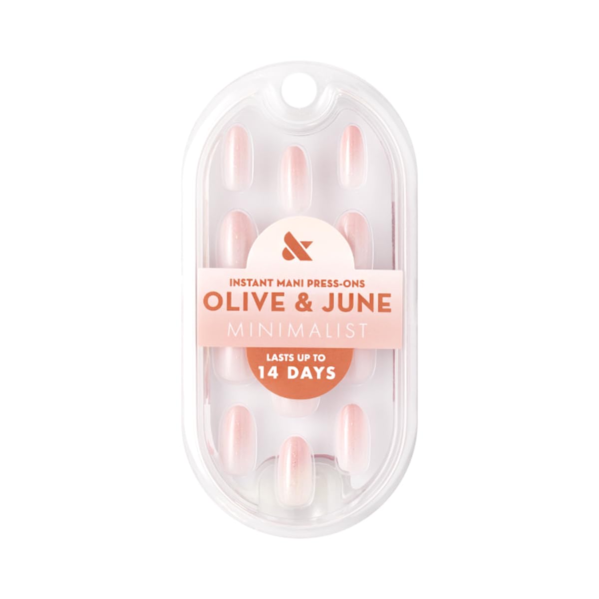 Olive & June Instant Mani Minimalist 21 tallas para ajuste perfecto