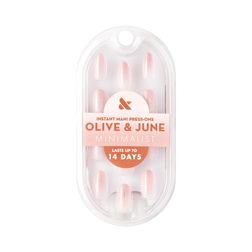 Olive & June Instant Mani Minimalist 21 tallas para ajuste perfecto