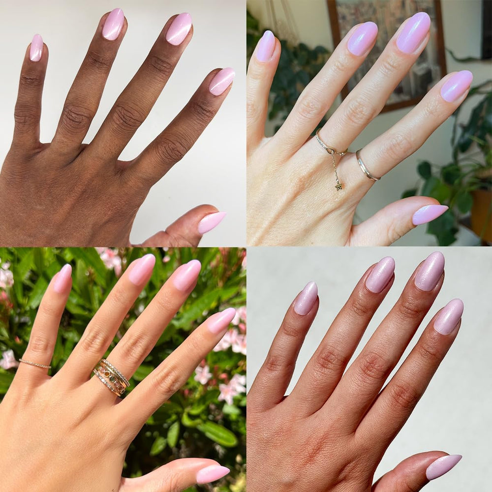 Olive & June Instant Mani spring-flowers-pattern nails brighten daily outfits and moods