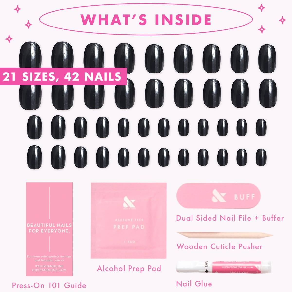 Olive & June Instant Mani, aspecto realista de uñas naturales