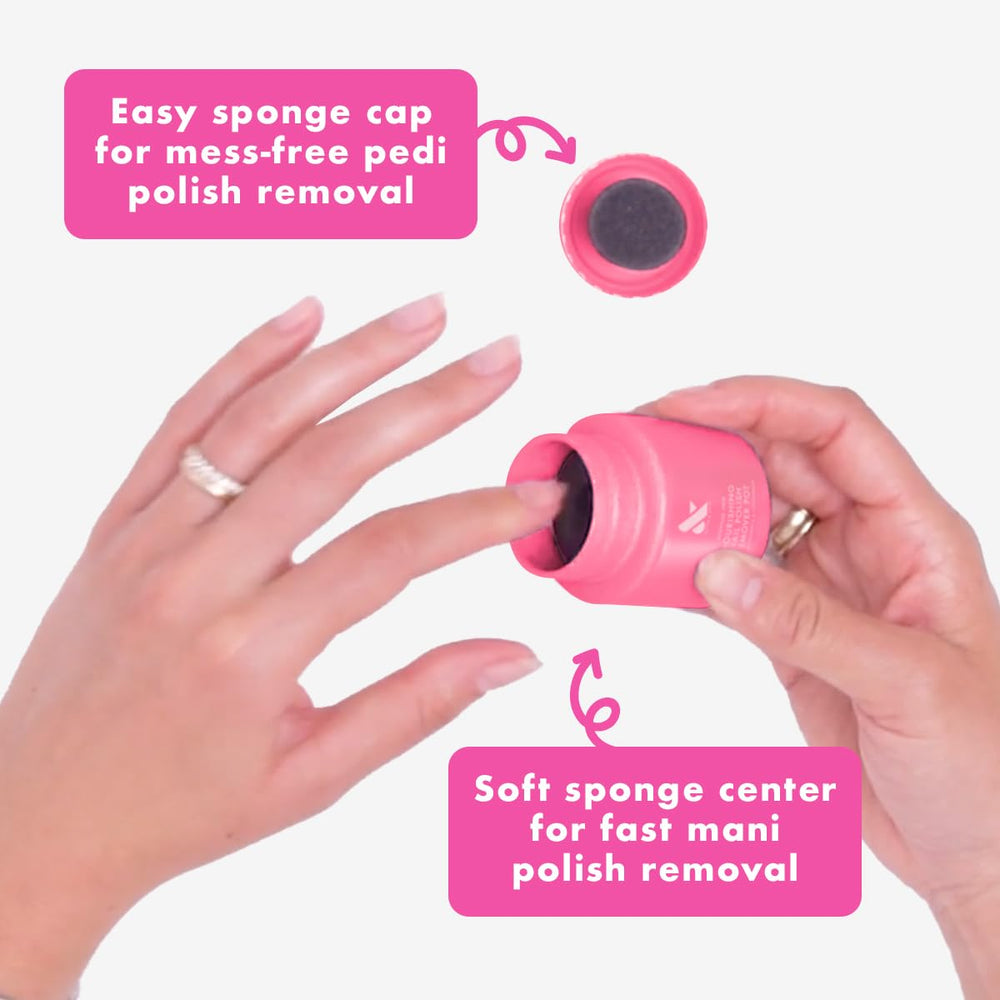 Nourishing Remover Pot para pies, deslizamiento suave y sin desorden.