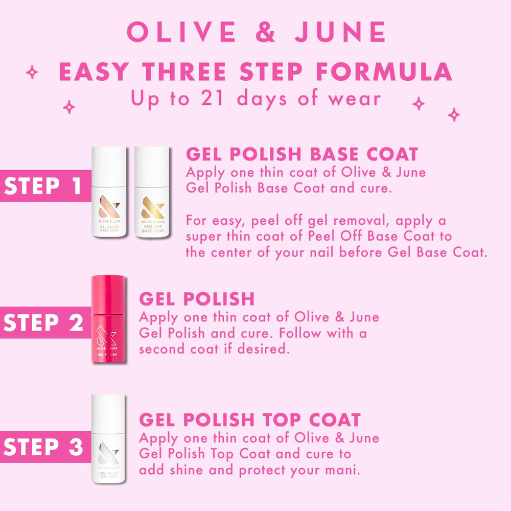 Remoción suave de gel sin dañar las uñas con Olive & June