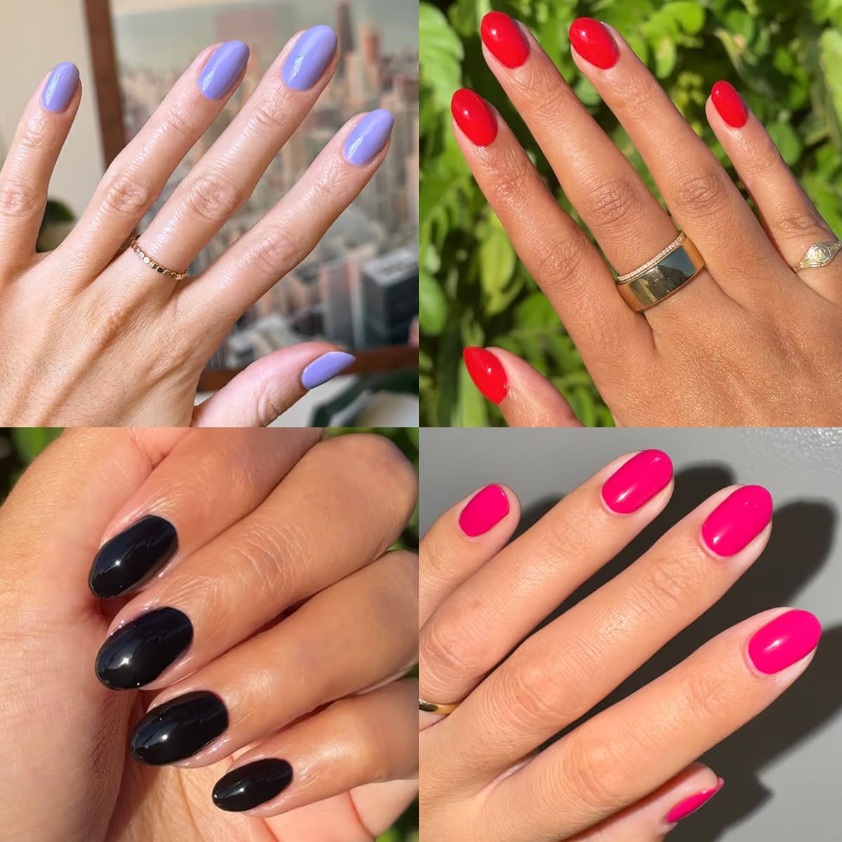 Sistema de remoción suave de Olive & June, uñas intactas.
