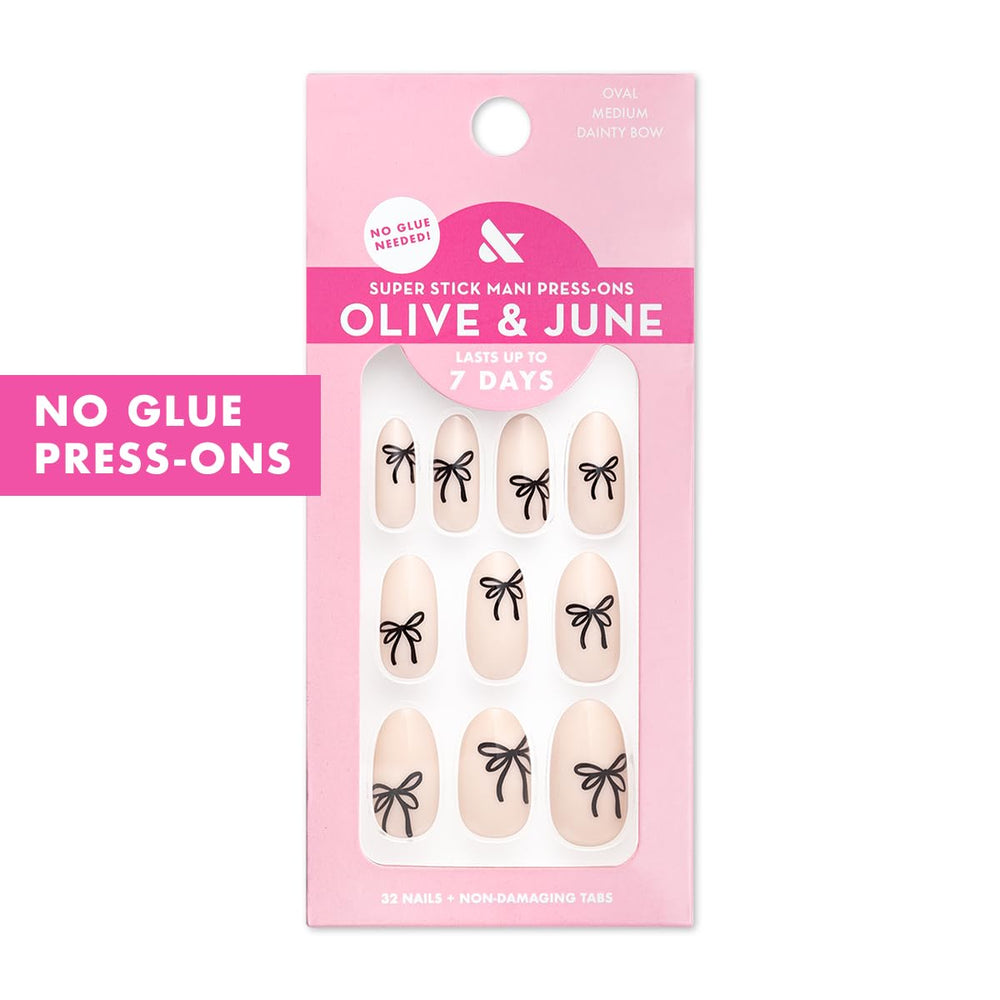 Olive & June Super Stick Mani: rueda de tapas adhesivas para elegir talla sin complicaciones